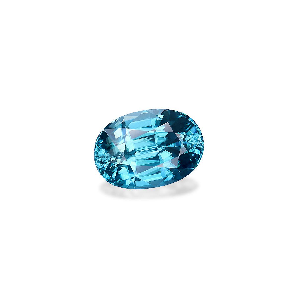 Blue Zircon 5.18 ct